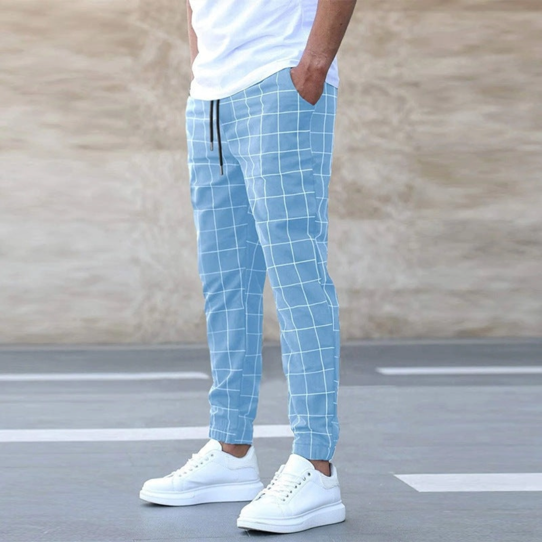 TIZIANO™ | Checked Jogger Pants