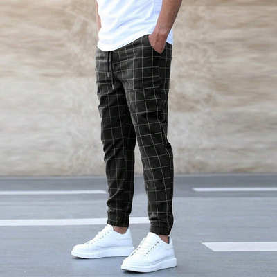 TIZIANO™ | Checked Jogger Pants