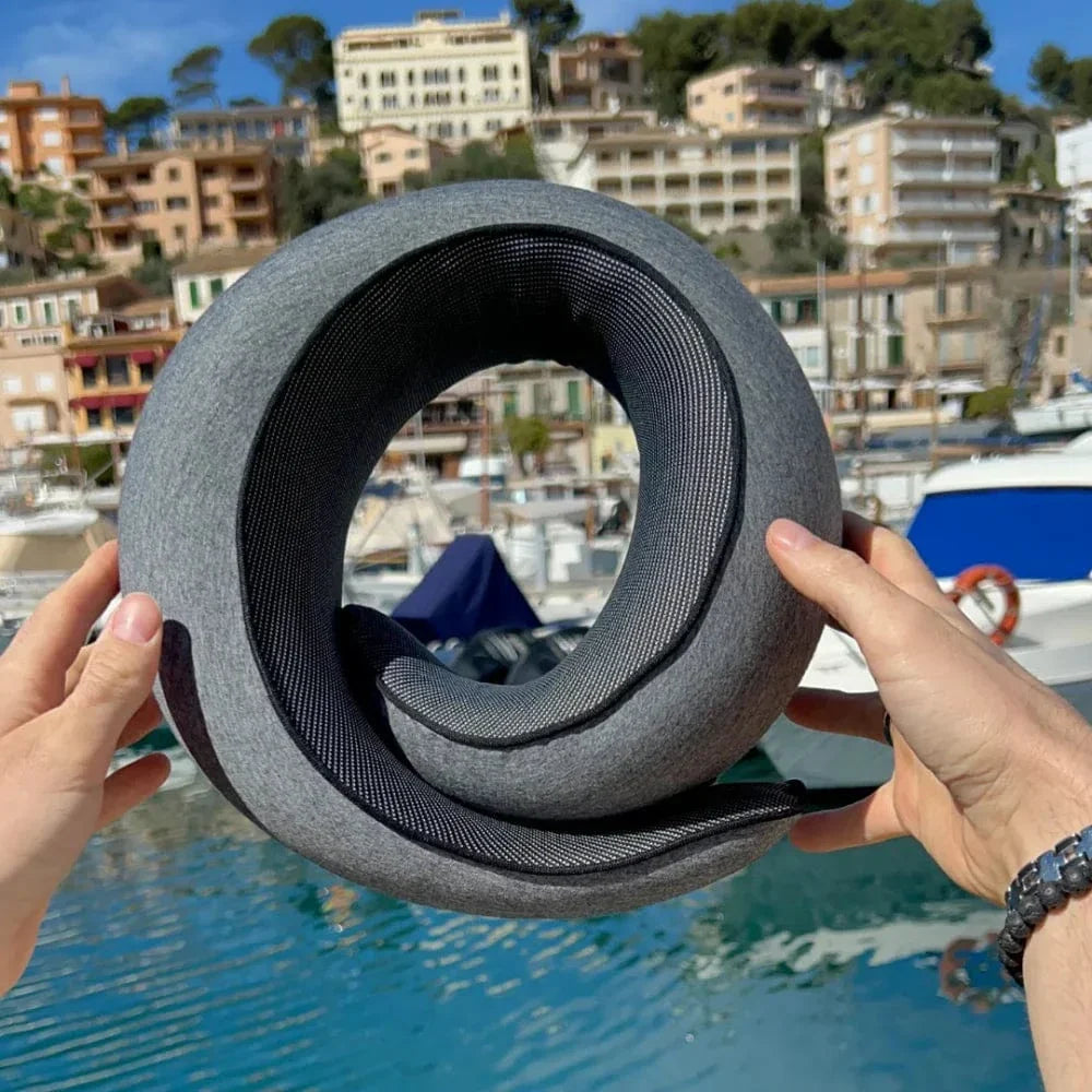 Cuscino da Viaggio Ergo+: Sostegno per il Collo e Rilassamento Totale