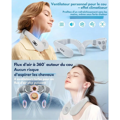 Ventilatore da collo con raffreddamento a semiconduttore