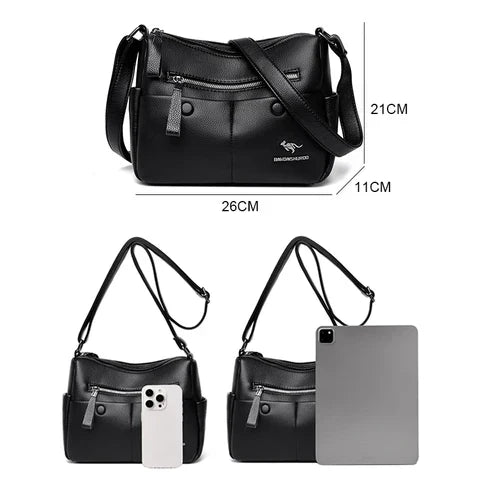 Salino™ | Borsa in vera pelle vegana