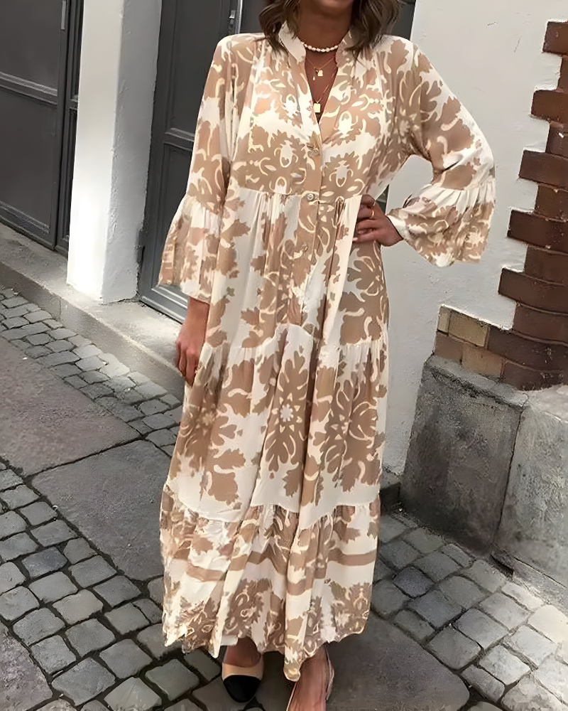 Sabrina™ | Abito Maxi a Fiori