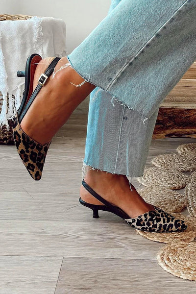 SERENA | SLINGBACK ANIMALIER