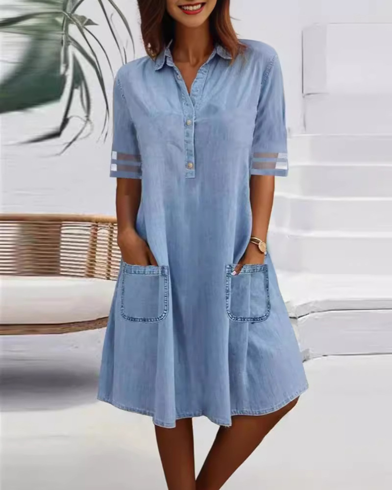 Myla™ | Mini Abito in Denim