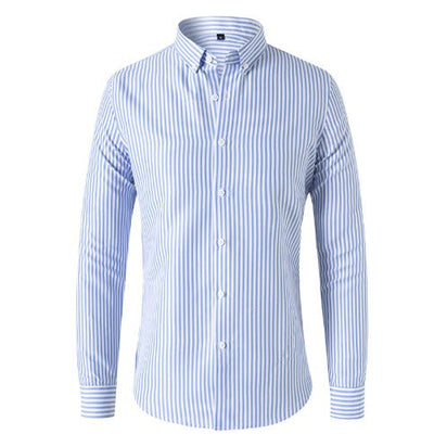 Lucio™ - Camicia a righe da uomo – Elegante e Sicuro di Sé
