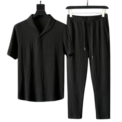 Alan™ | Polo e pantaloni in cotone