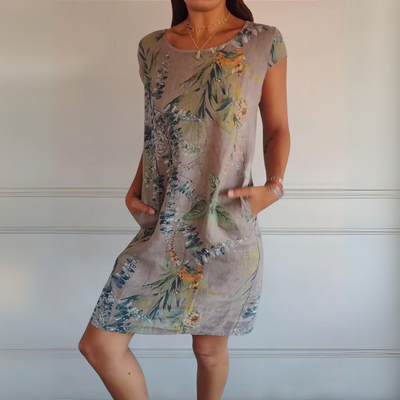 Cecilia™ | Abito Comodo con Collo Rotondo