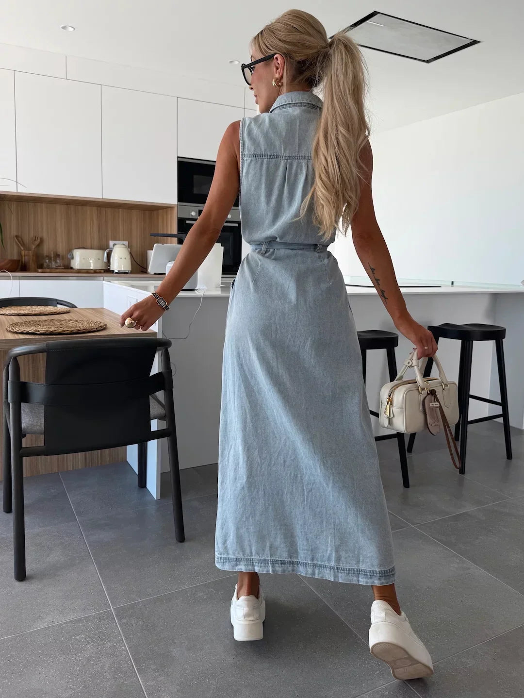Lois™ | Maxi Denim Dress