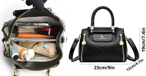 Salino™ | Borsa di lusso in pelle vegana