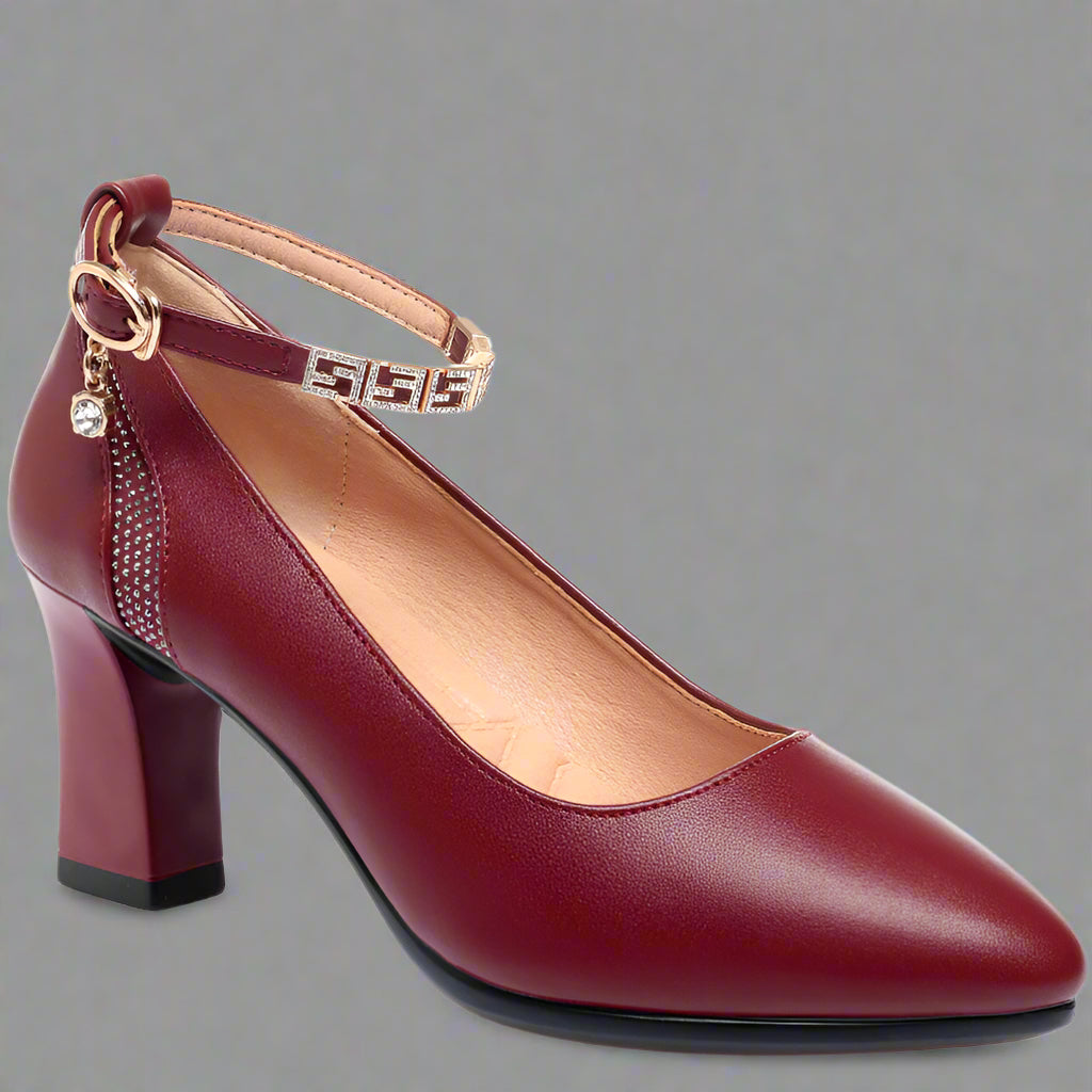 Zymara | Pumps in pelle laccata premium per il tuo stile in ufficio