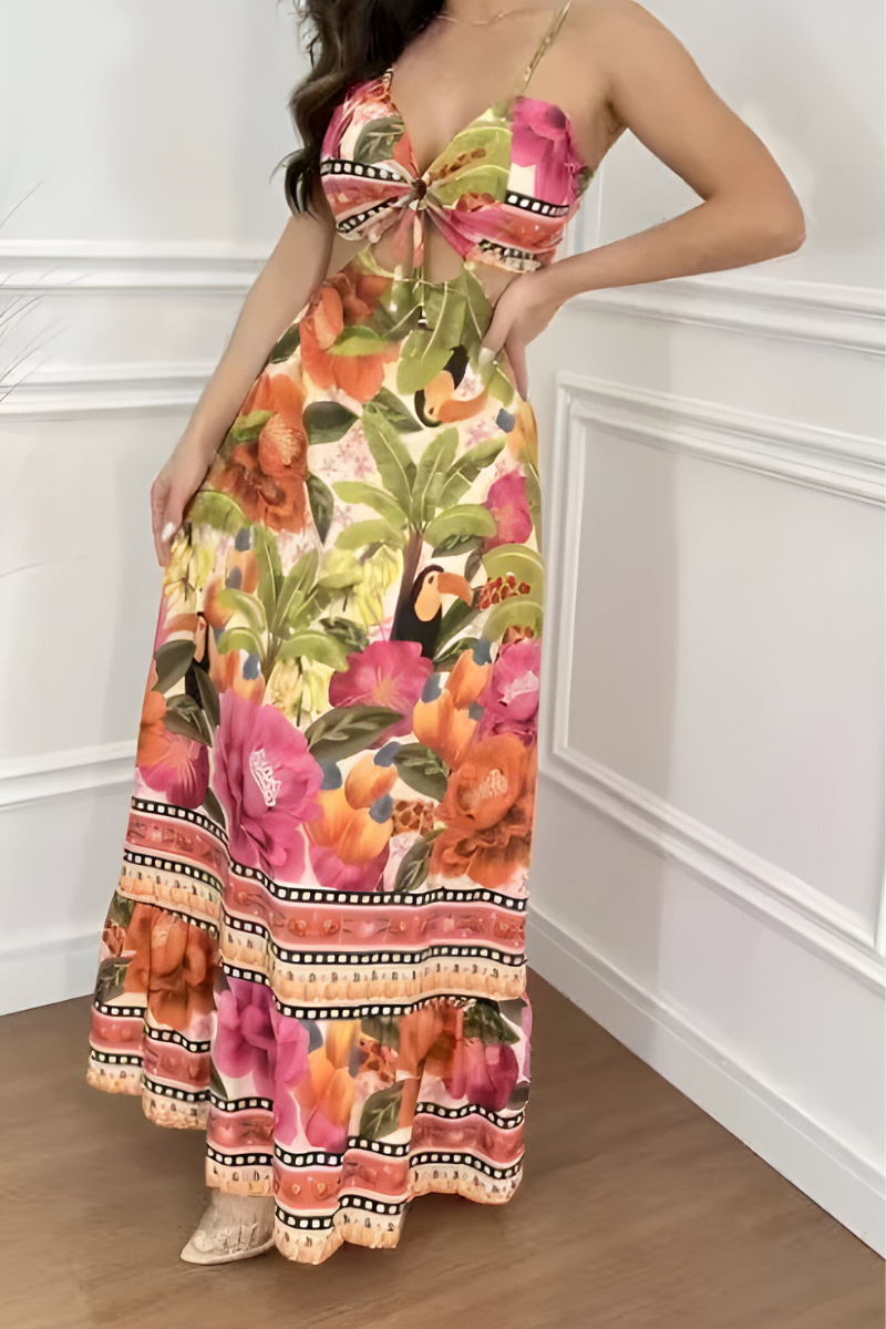 Sanne™ | Abito Estivo Boho Tropicale