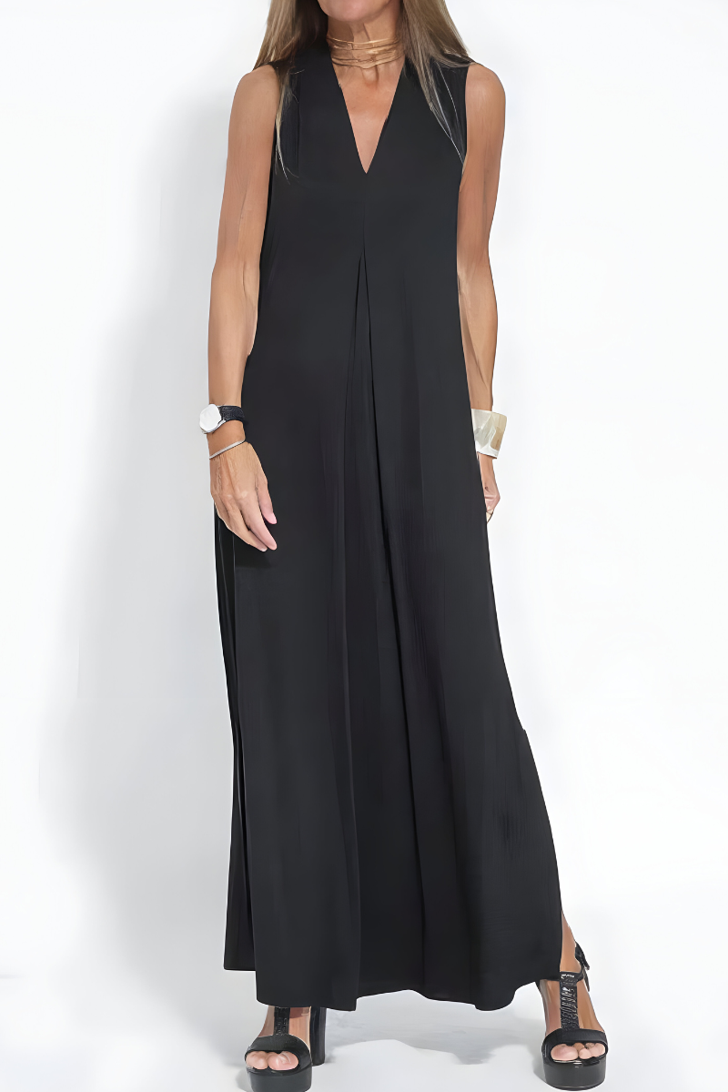 Elise™ | Elegante abito lungo con cardigan abbinato gratuito