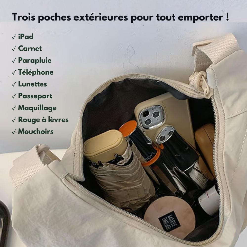 Zaino a tracolla con molteplici tasche