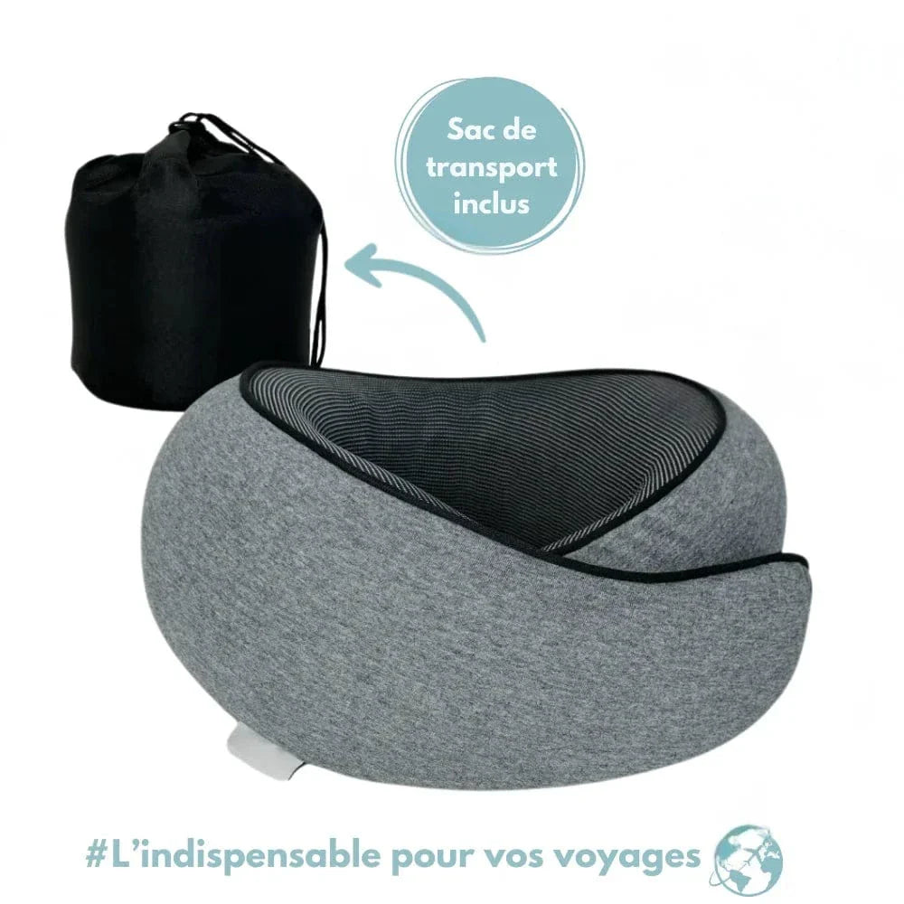 Cuscino da Viaggio Ergo+: Sostegno per il Collo e Rilassamento Totale