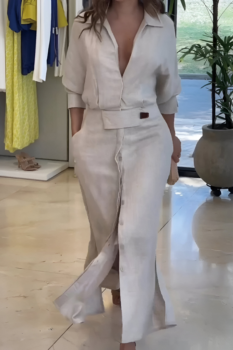 Emma™ | Abito avvolgente elegante e minimalista