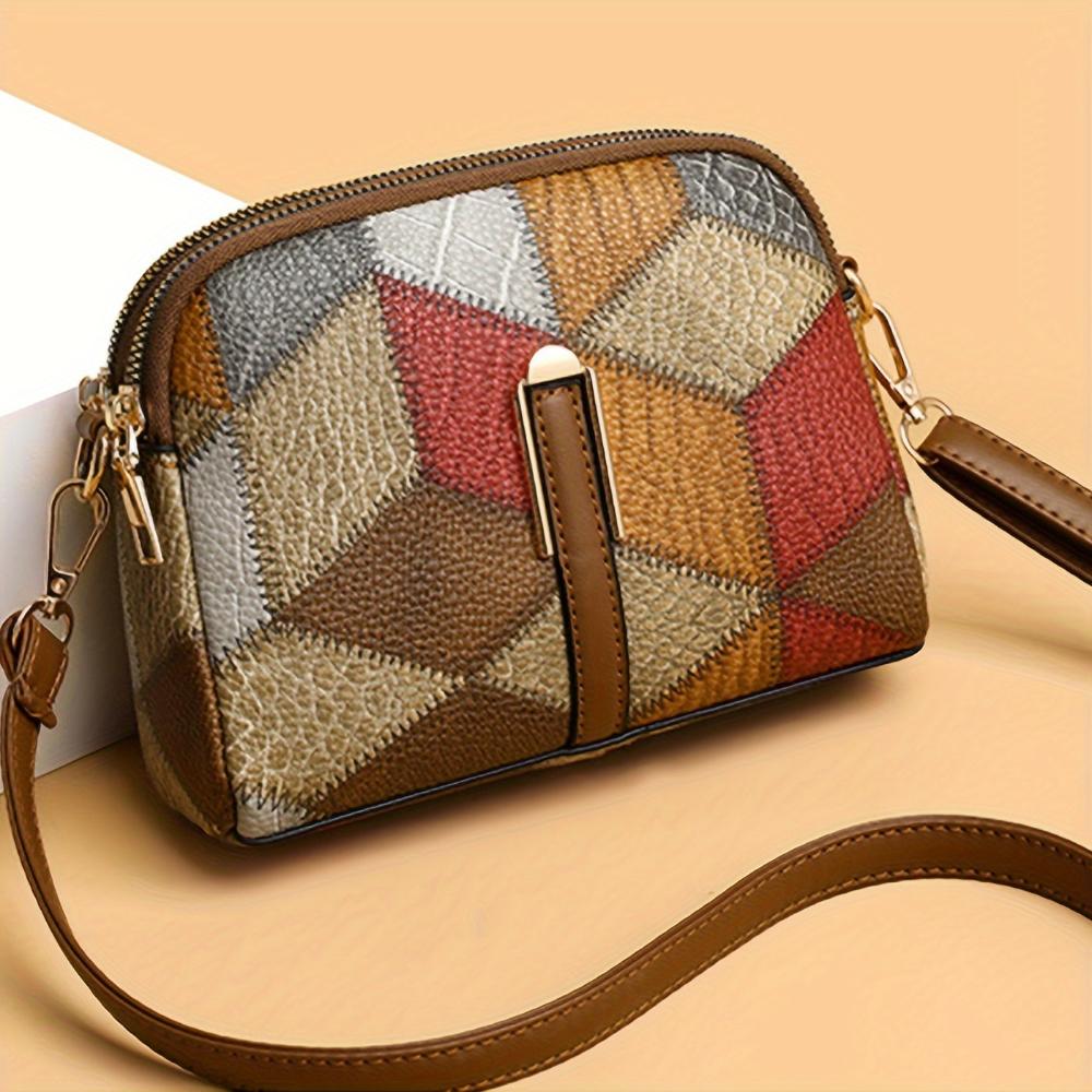 Clio | Borsa Mini Crossbody Patchwork