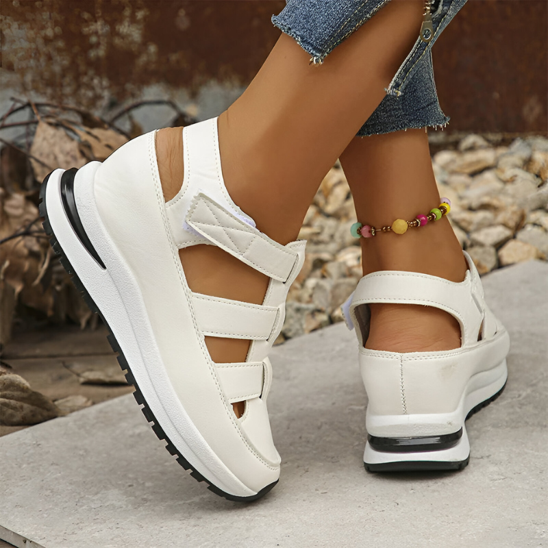 Sigrid™ | Sandali Ortodontici Eleganti con Velcro