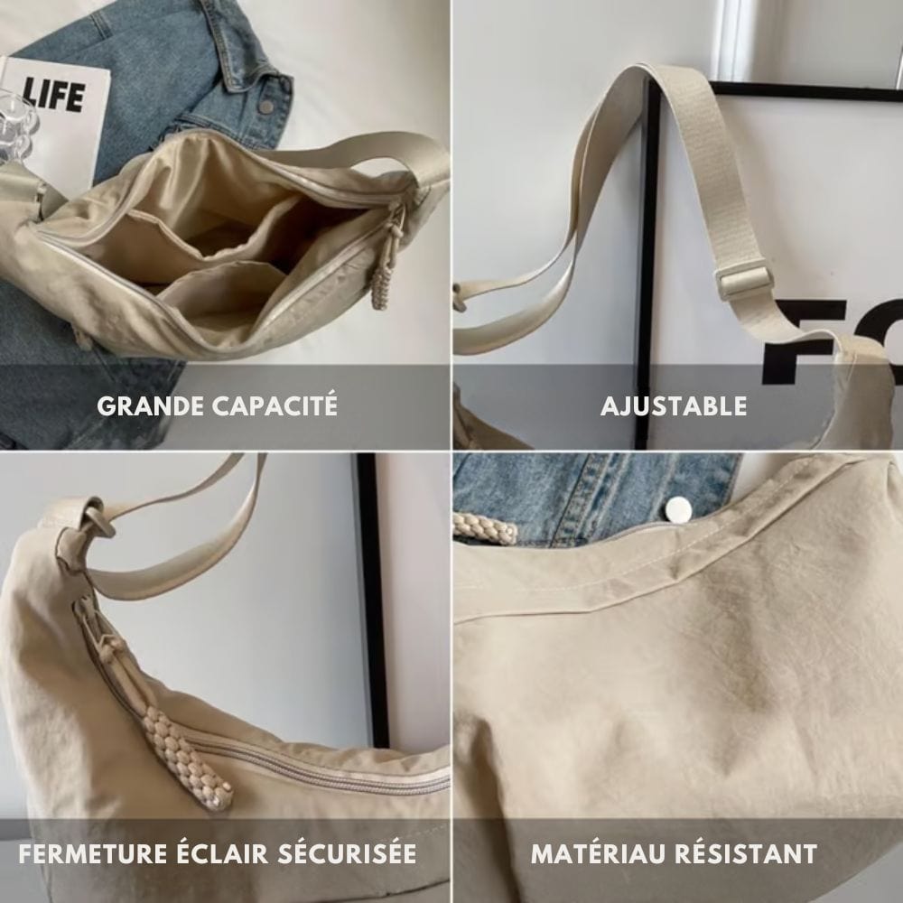 Zaino a tracolla con molteplici tasche