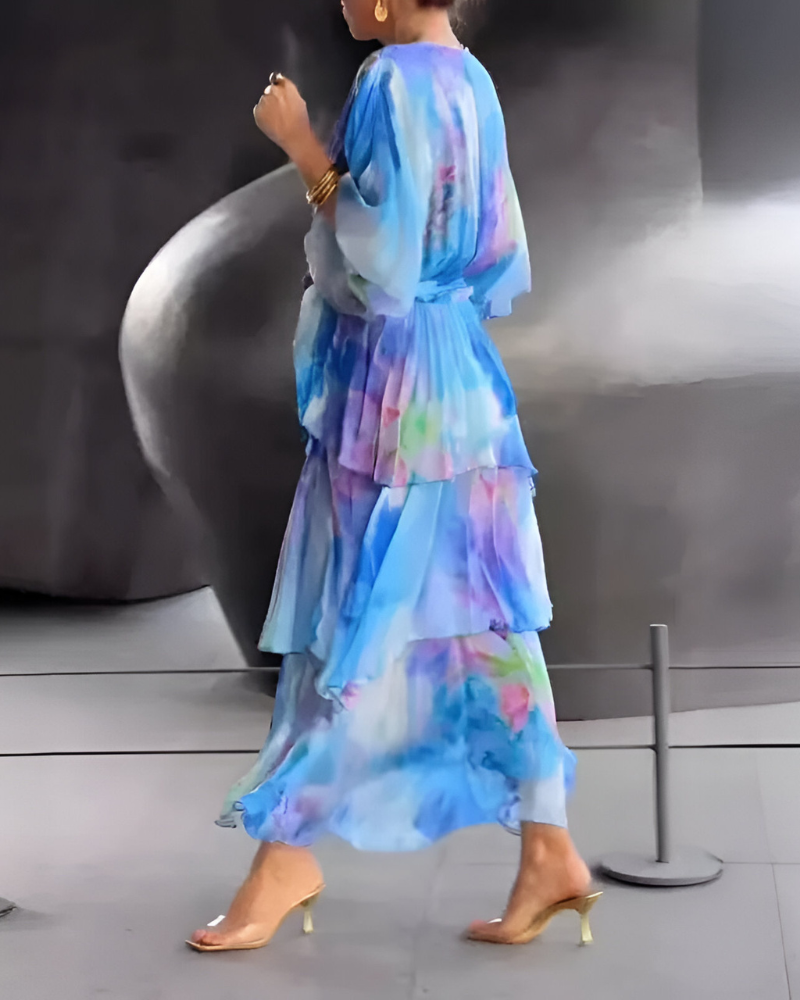 Hannah™  | Abito elegante con motivo floreale