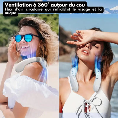 Ventilatore da collo con raffreddamento a semiconduttore