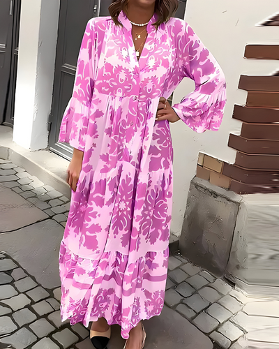 Sabrina™ | Abito Maxi a Fiori