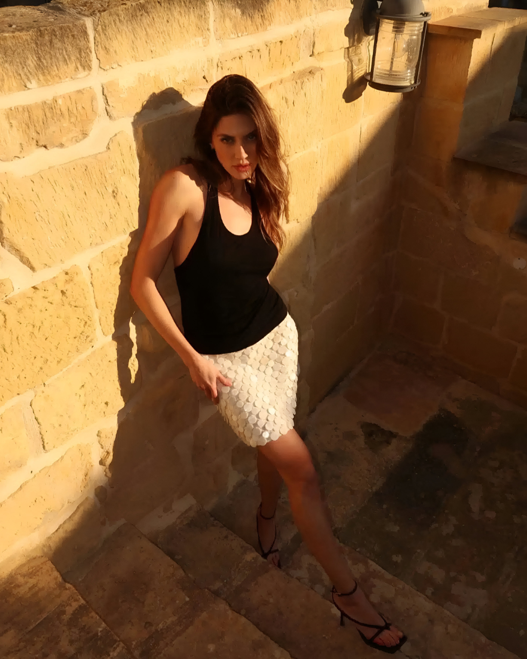 Yootha™ | Gonna con Decorazioni in Perle