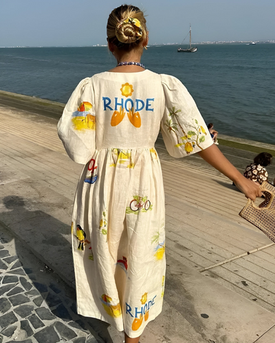 Stephanie™ | Abito Midi Stampato