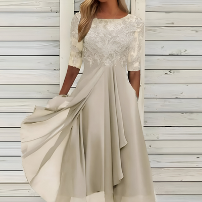 Gaite™ | Abito elegante con pizzo