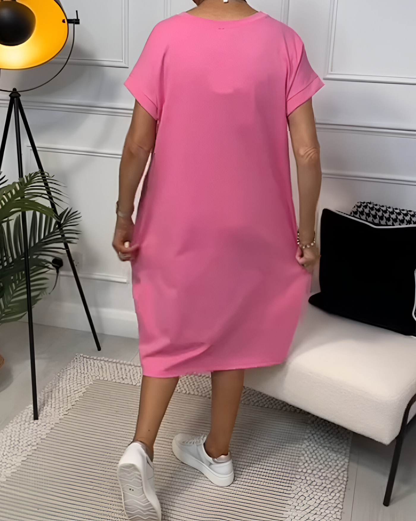 Marloes™ | Abito Hoodie Casual con Tasche