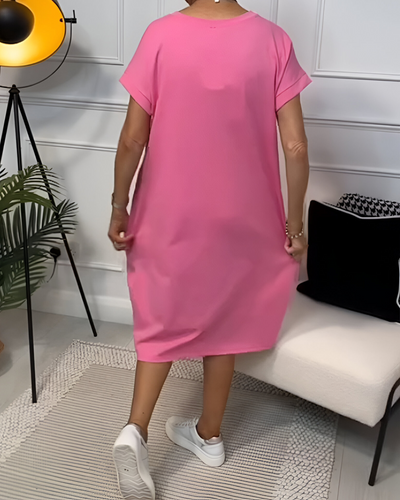 Marloes™ | Abito Hoodie Casual con Tasche