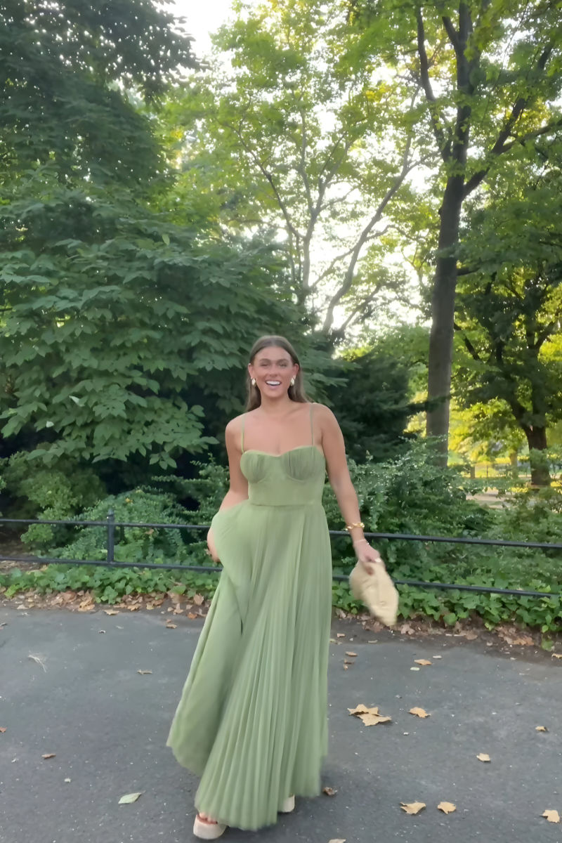 Liva™ | Abito Midi Plissettato