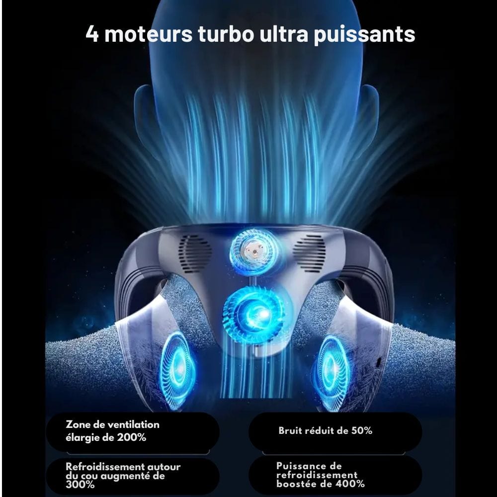 Ventilatore da collo con raffreddamento a semiconduttore