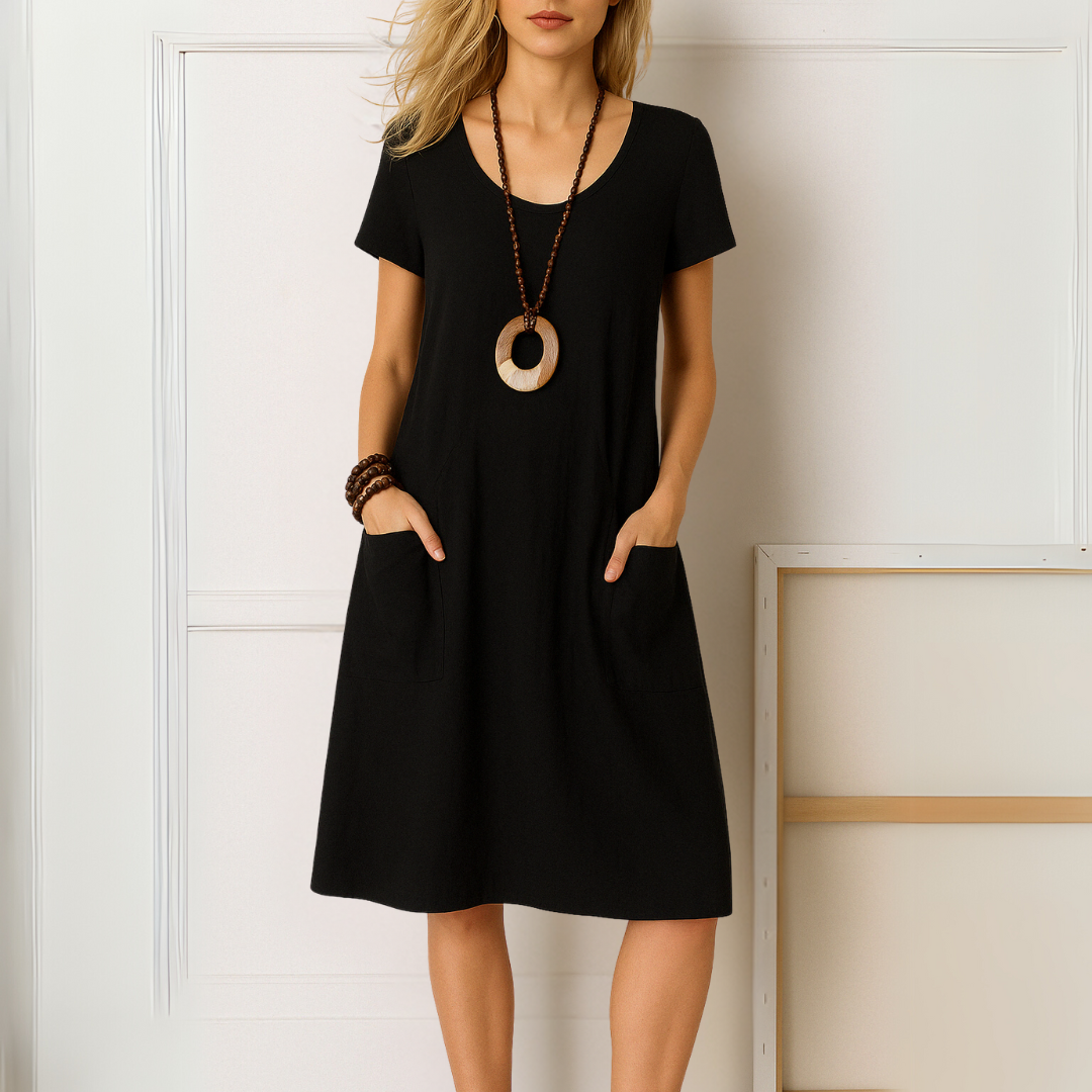 Serena™ | Abito elegante con copertura per la pancia"