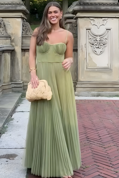 Liva™ | Abito Midi Plissettato