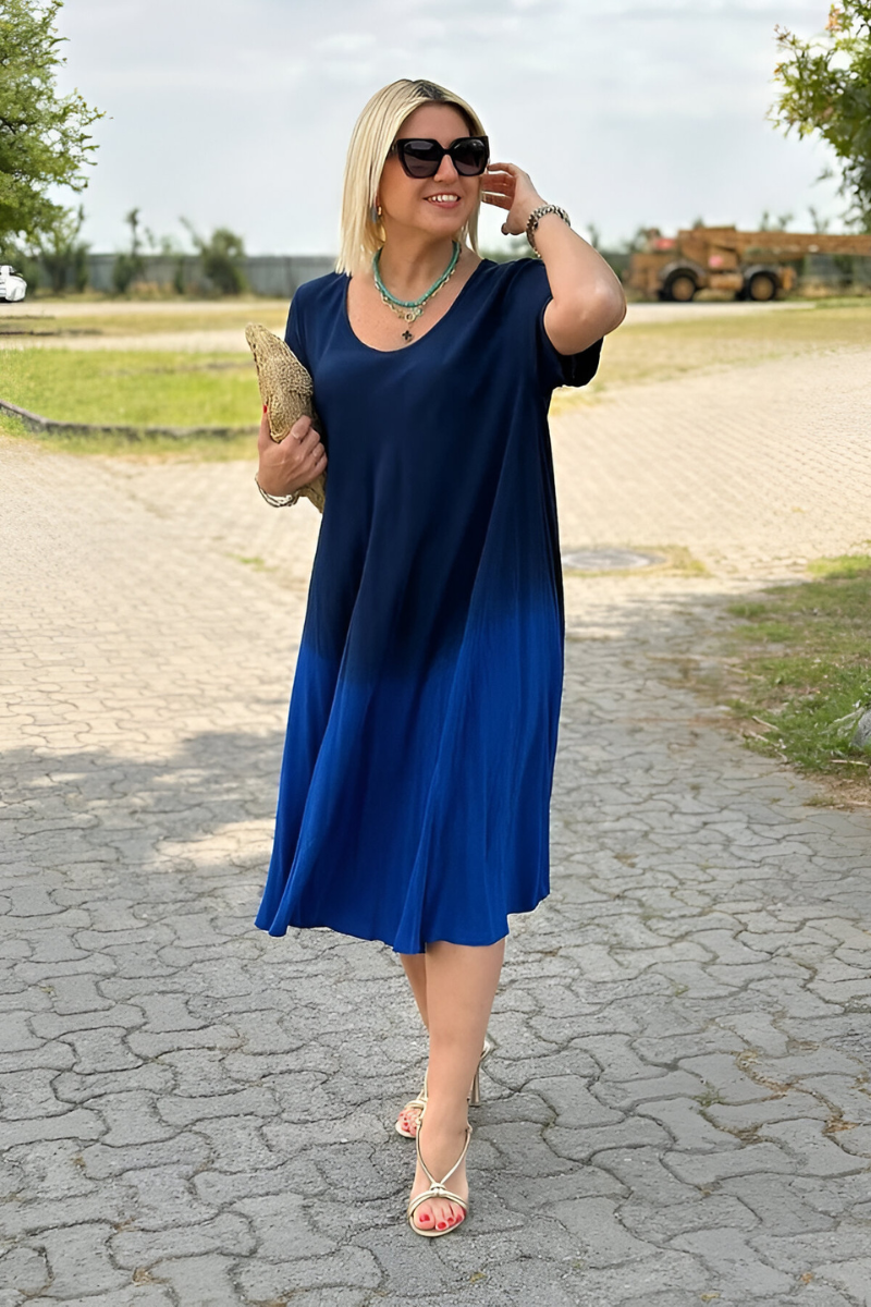 Elize™ | Maxi Abito Ombre Morbido