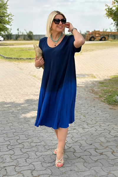 Elize™ | Maxi Abito Ombre Morbido