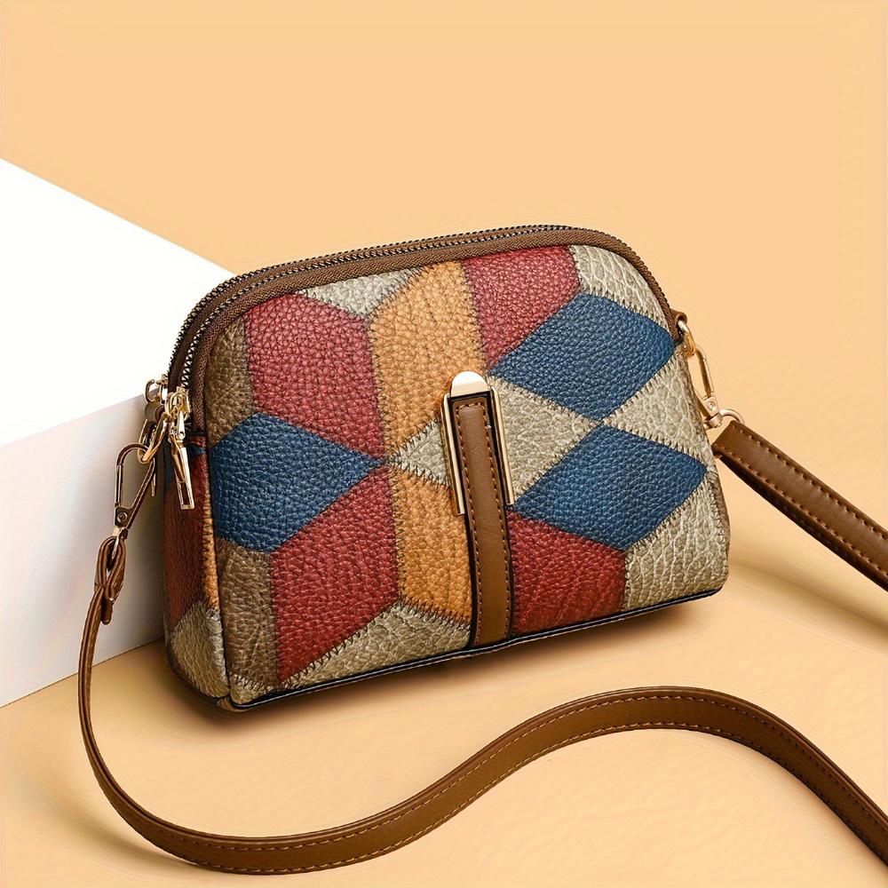 Clio | Borsa Mini Crossbody Patchwork