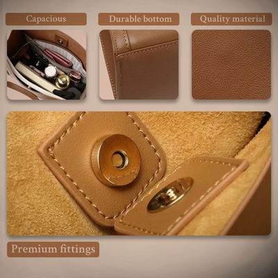 Talia | Borsa a Mano in Pelle Morbida di Lusso