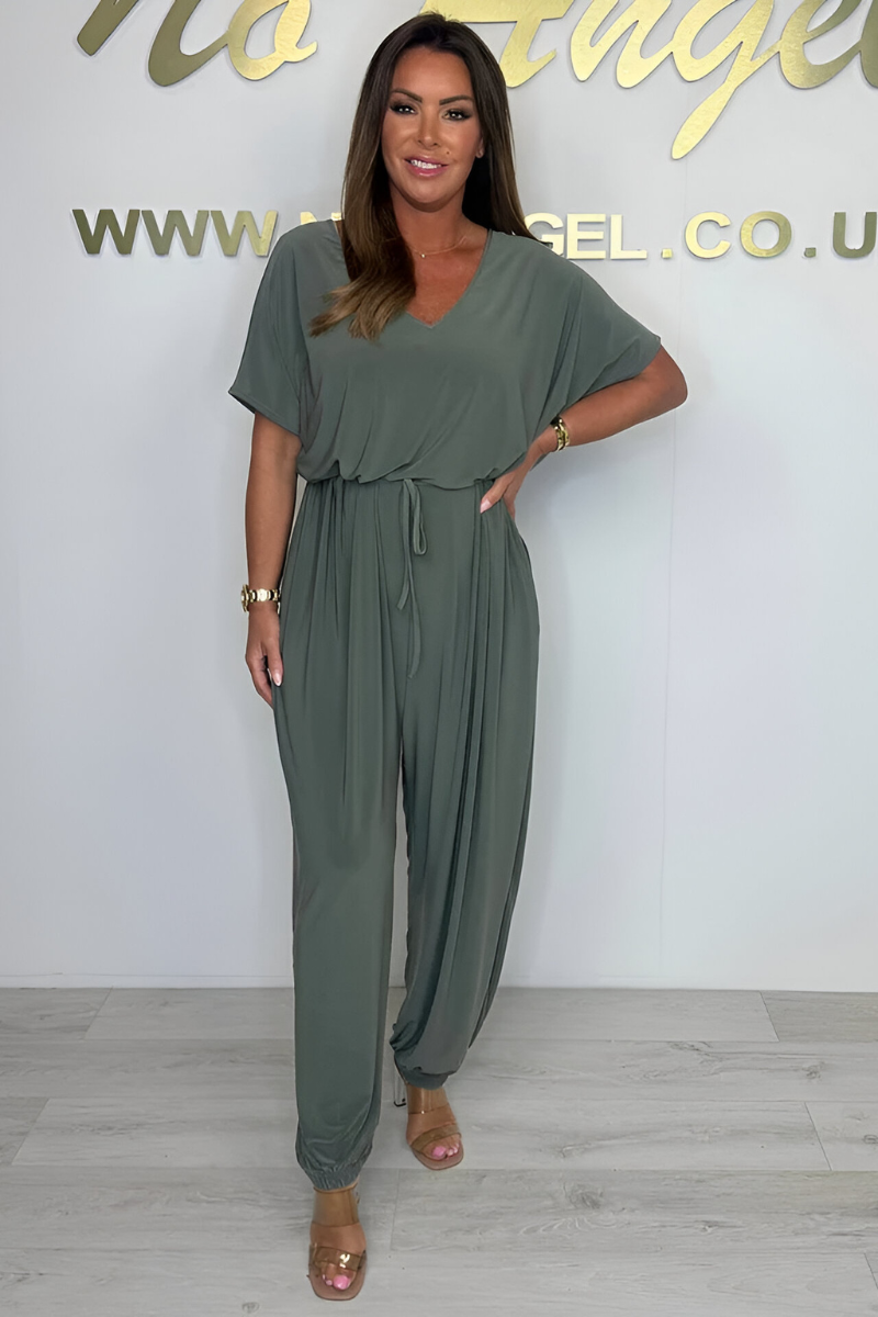 Daphne™ | Tuta Comoda con Scollatura a V