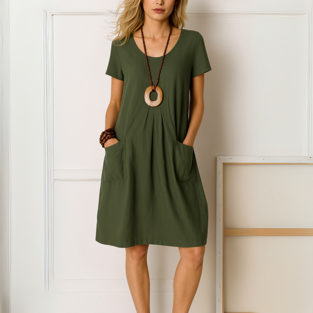 Serena™ | Abito elegante con copertura per la pancia"