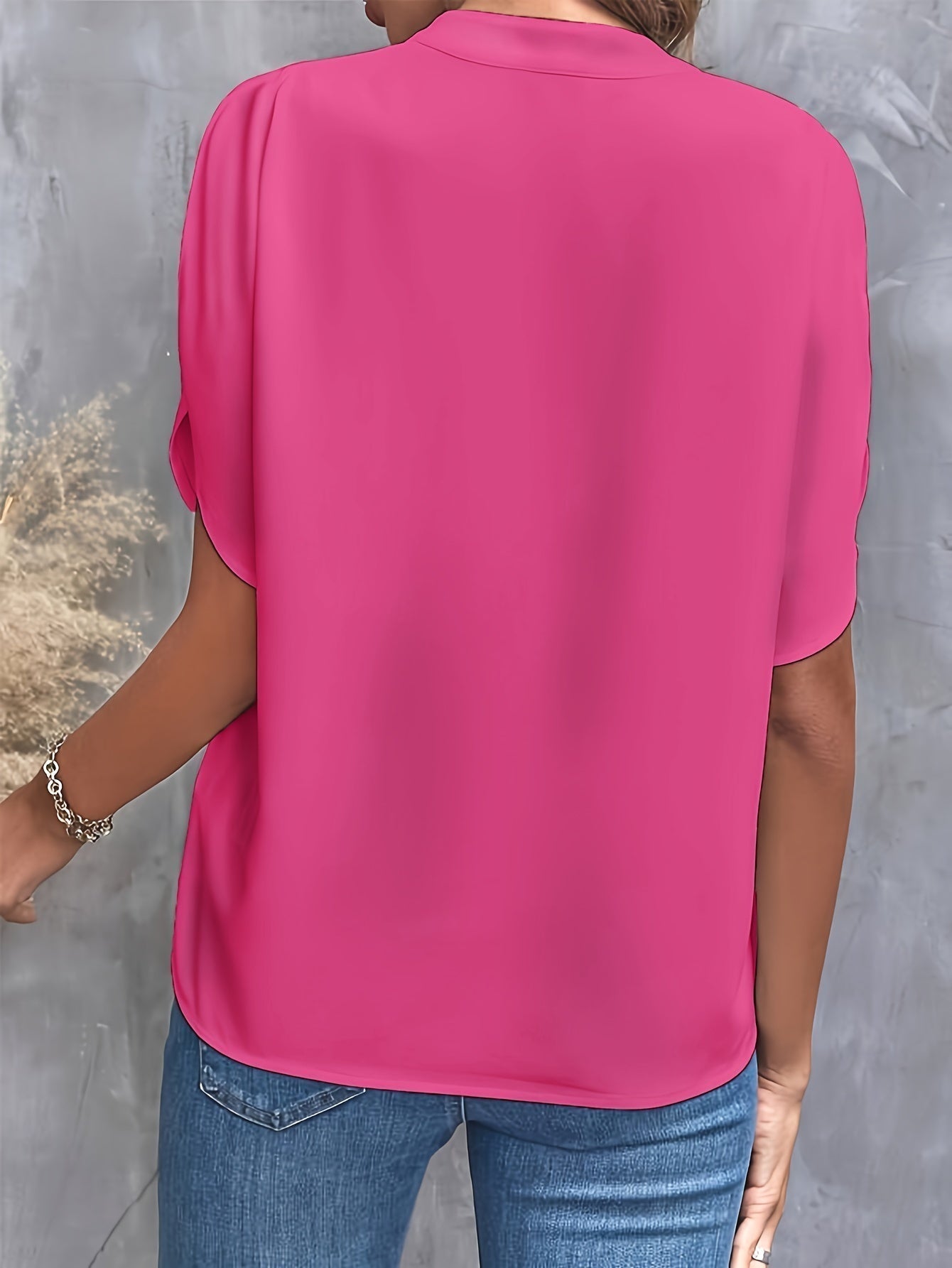 Luna™ | Blusa semplice con scollo a V