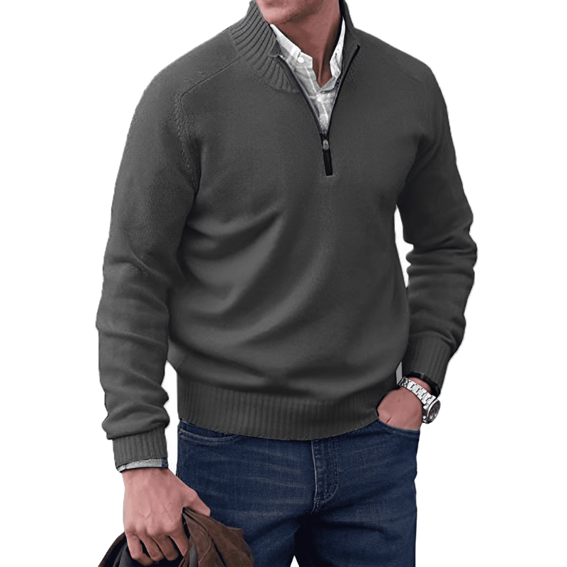 Noah™ I Maglione in Cashmere con Zip