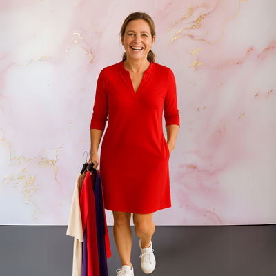 Stefania™ | Abito semplice con scollatura a V