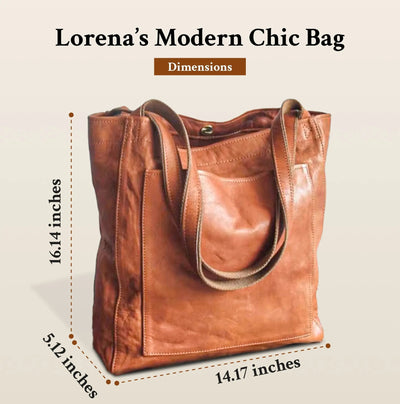 Lorena’s Modern Chic | Stylische Lederhandtasche