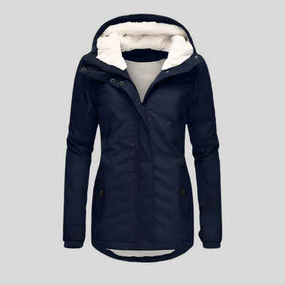 Sofia™ | Lange wasserdichte Winterjacke