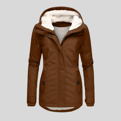 Sofia™ | Lange wasserdichte Winterjacke