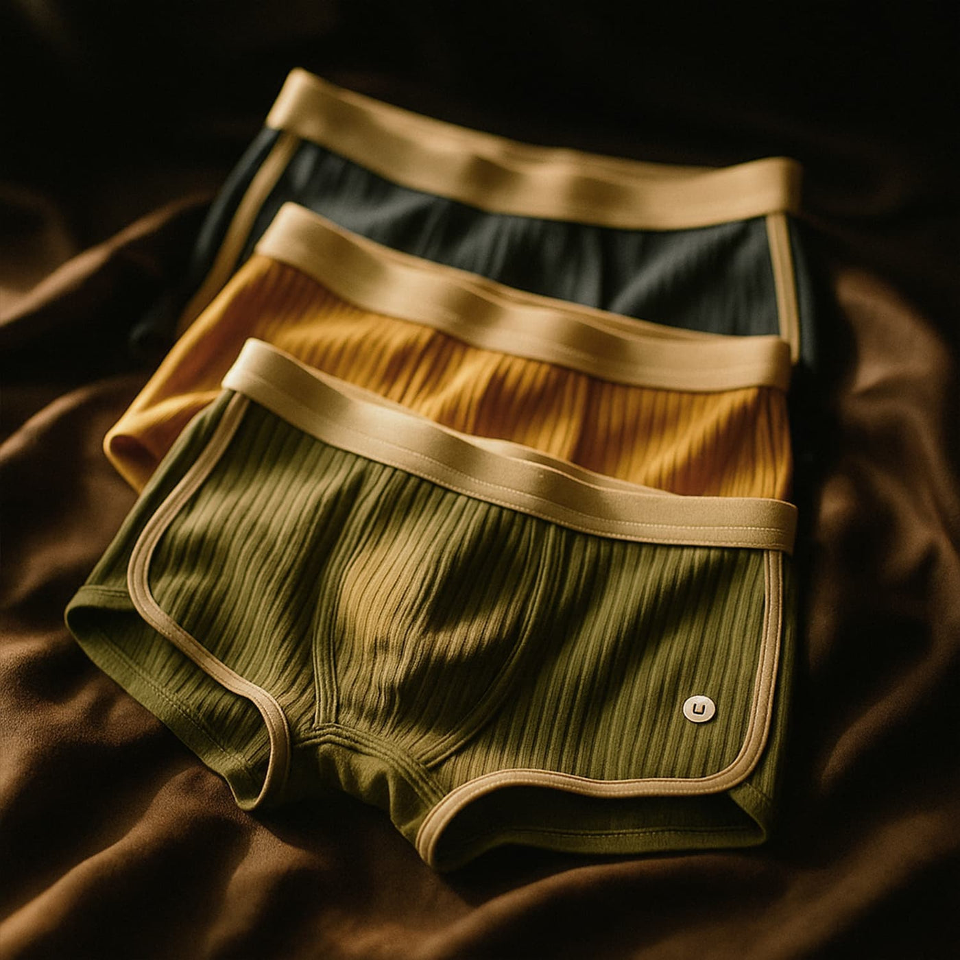 Renzo I Set di Boxer Briefs in Cotone Biologico