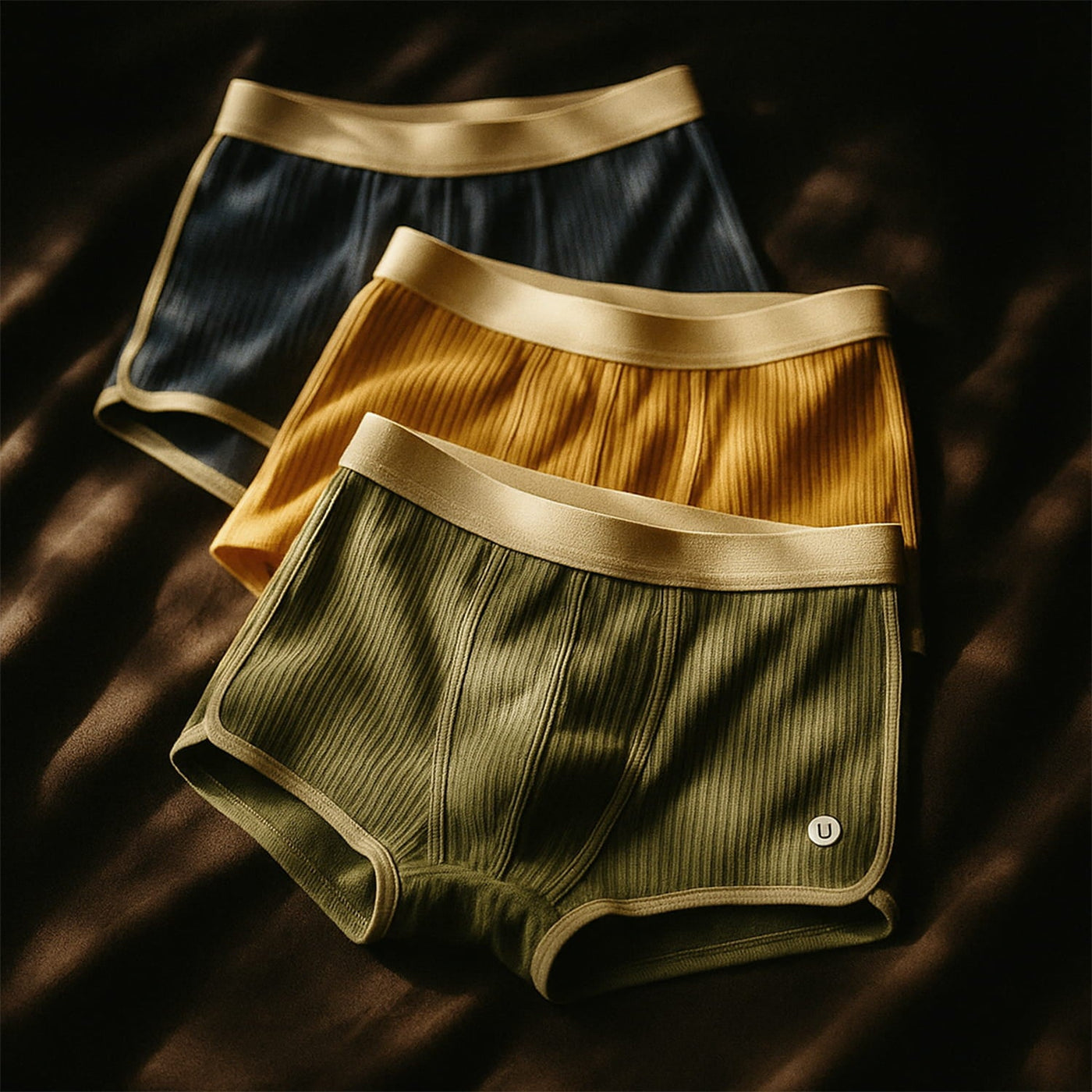 Renzo I Set di Boxer Briefs in Cotone Biologico