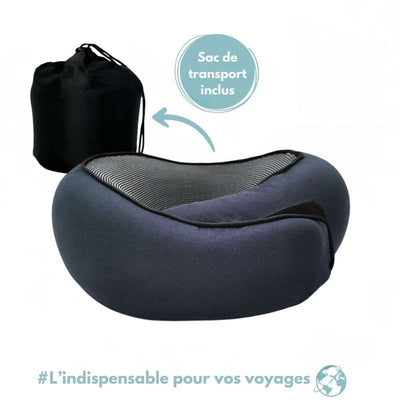 Cuscino da Viaggio Ergo+: Sostegno per il Collo e Rilassamento Totale