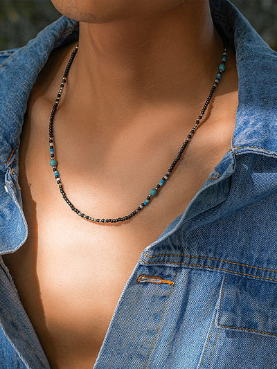 Collana Raffinata con Perline Variegate